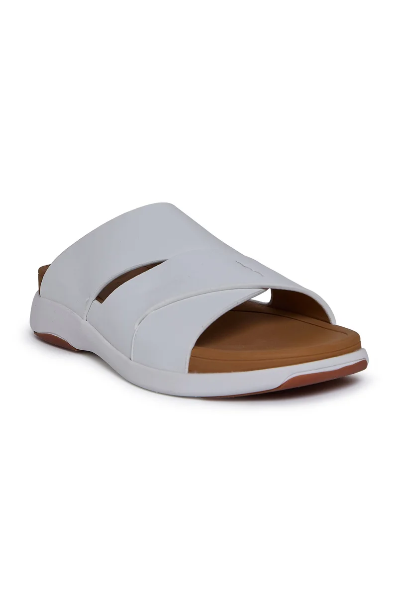 Geoomnii Comfort Arabic Sandals for Men – Classic Slip-On Open Toe Sandals with Cushioned Footbed for Daily Wear