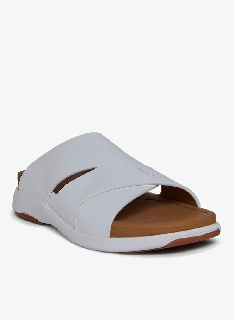 Geoomnii Comfort Arabic Sandals for Men – Classic Slip-On Open Toe Sandals with Cushioned Footbed for Daily Wear