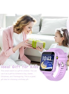 Kids Smart Watch, Smart Game Watch with 24 Games, HD Touch Screen, Video, Camera, Music Player, Pedometer, Flashlight, Alarm Clock,  Kids Watches for 5-12 Year Olds Boy/Girl (Purple) - pzsku/Z93E4F63470540A957448Z/45/_/1695134154/8a42e776-9b84-4875-9265-41856539acbf