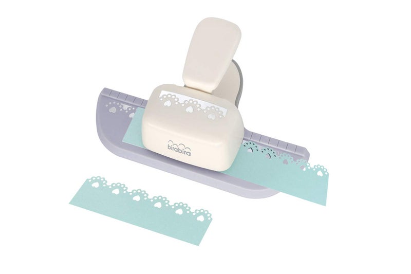 Bira Craft Continuous Border Paper Craft Punch Valentines Day Punch for Scrapbooking Cards Arts Hearts
