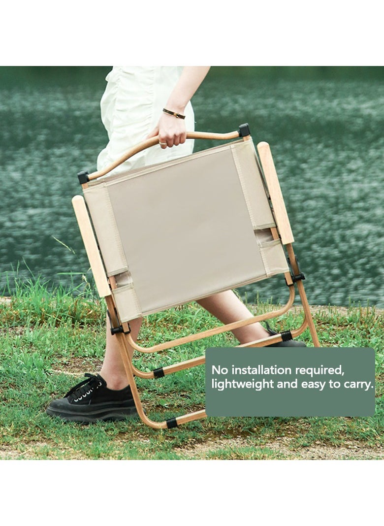 Yolu Outdoor Camping Chair Folding Chairs BBQ Seat Portable Lightweight Garden Chair for Camping, Hiking,Fishing, Beach, BBQ and Picnics  - Image 5