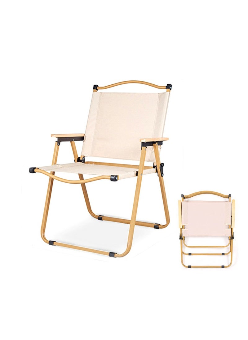 Yolu Outdoor Camping Chair Folding Chairs BBQ Seat Portable Lightweight Garden Chair for Camping, Hiking,Fishing, Beach, BBQ and Picnics  - Image 1