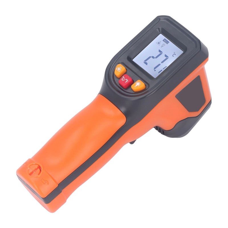 NJTY Infrared Thermometer -50~400℃ Durable ABS Body With Backlight - Data Storage for Hot Water Pipes Heat Engine Components Cooking Surfaces - Image 4