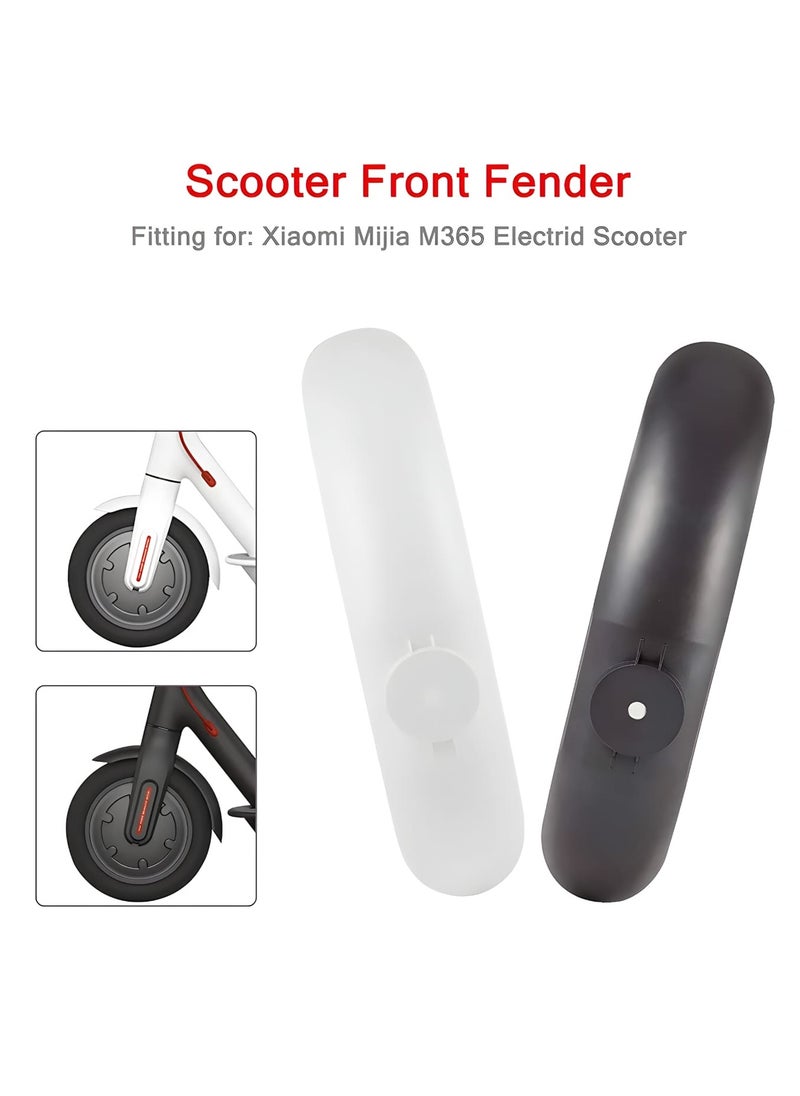 FIRST PRO - Scooter Front Fender Front Mudguard Replacement Accessory Part Compatible for Xiaomi Mijia M365 Electric Scooter - Image 1