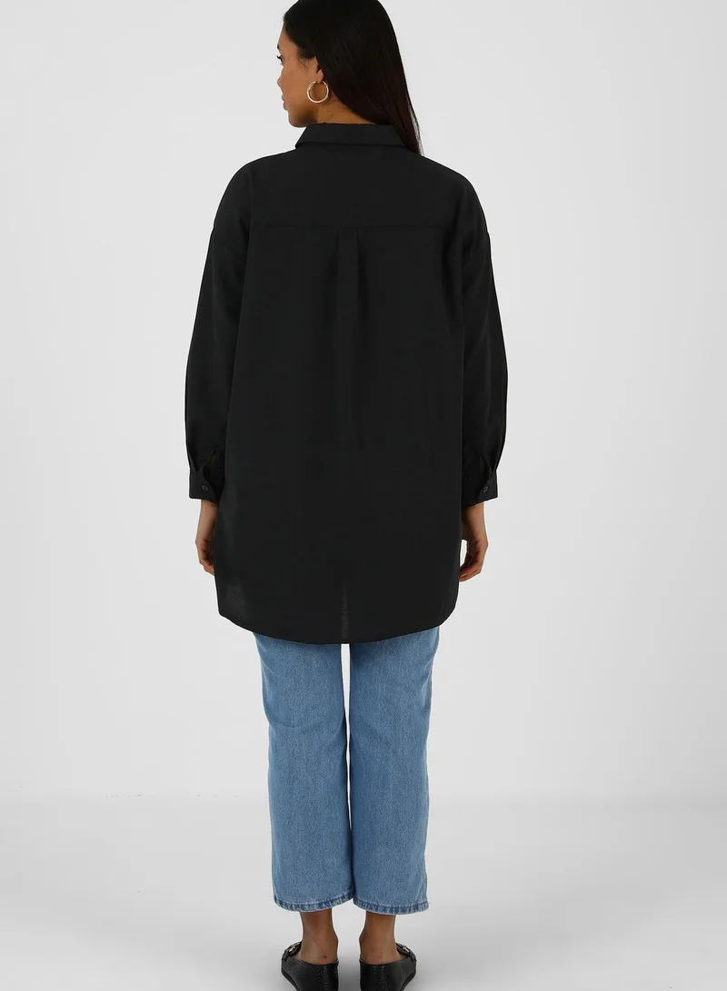 عالية من مودانيسا Button Down Tunic