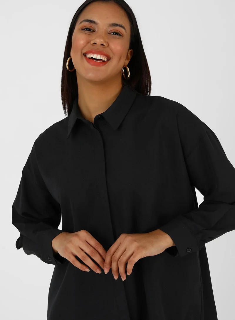 عالية من مودانيسا Button Down Tunic