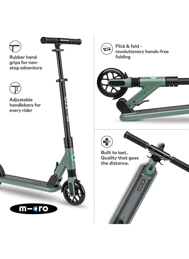 Micro - Micro Scooters | Micro Sprite LED Children's Scooter | Handlebar Adjustable | Front Suspension | Foldable | Boys & Girls | 8yrs+ - Image 1
