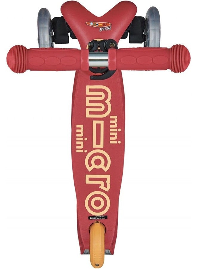 Micro Mini 3 In 1 Deluxe Plus Scooter, Red | Scooters | Scooter for Boys | Scooter for Kids | Kids Scooter | Outdoor Scooter| Ride on Scooter | Scooter for Girls - Image 3