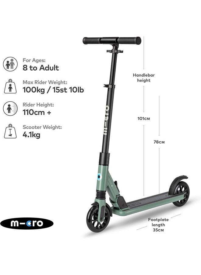 Micro - Micro Scooters | Micro Sprite LED Children's Scooter | Handlebar Adjustable | Front Suspension | Foldable | Boys & Girls | 8yrs+ - Image 1