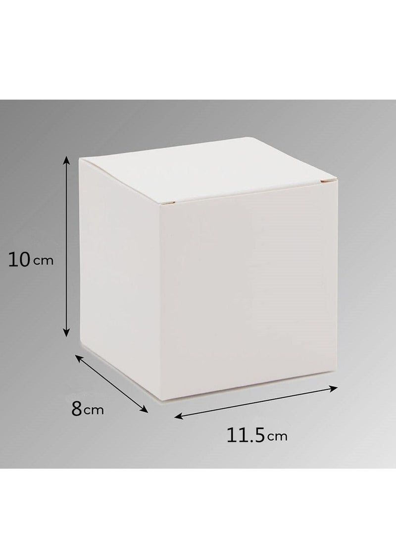 giftex Pack of 50 pieces White Gift Paper Boxes - Image 2