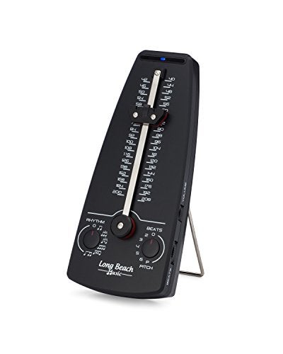 Long Beach Music Long Beach Music Digital Metronome + Pitch Generator + Rhythm & Beats for Musicians, Piano, Violin, Guitar - Image 1