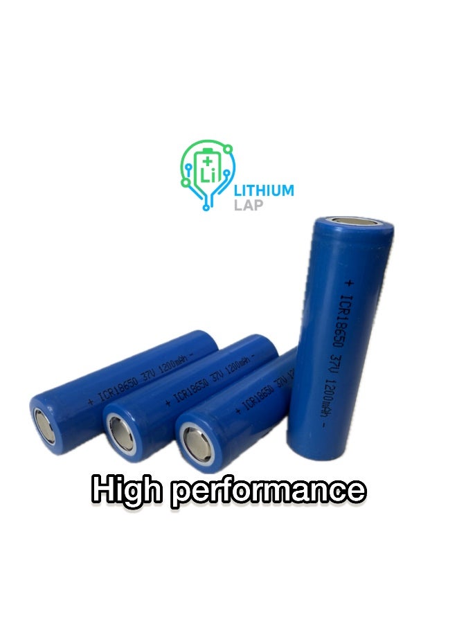XZT Battery XZT 18650 Rechargeable 1200mAh – Lithium-Ion 3.7V High Performance by Lithium Lab - Image 4