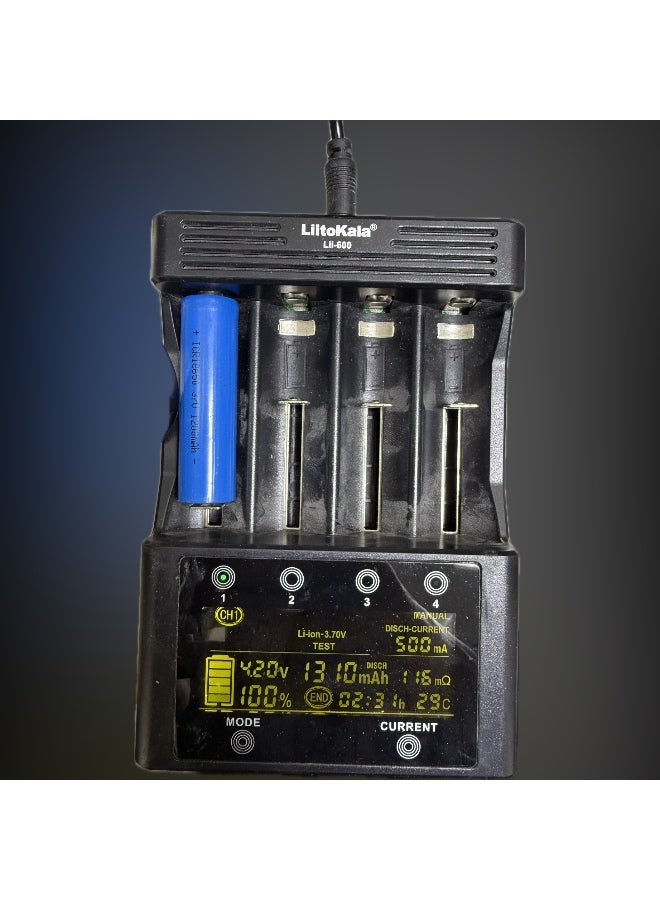 XZT Battery XZT 18650 Rechargeable 1200mAh – Lithium-Ion 3.7V High Performance by Lithium Lab - Image 2