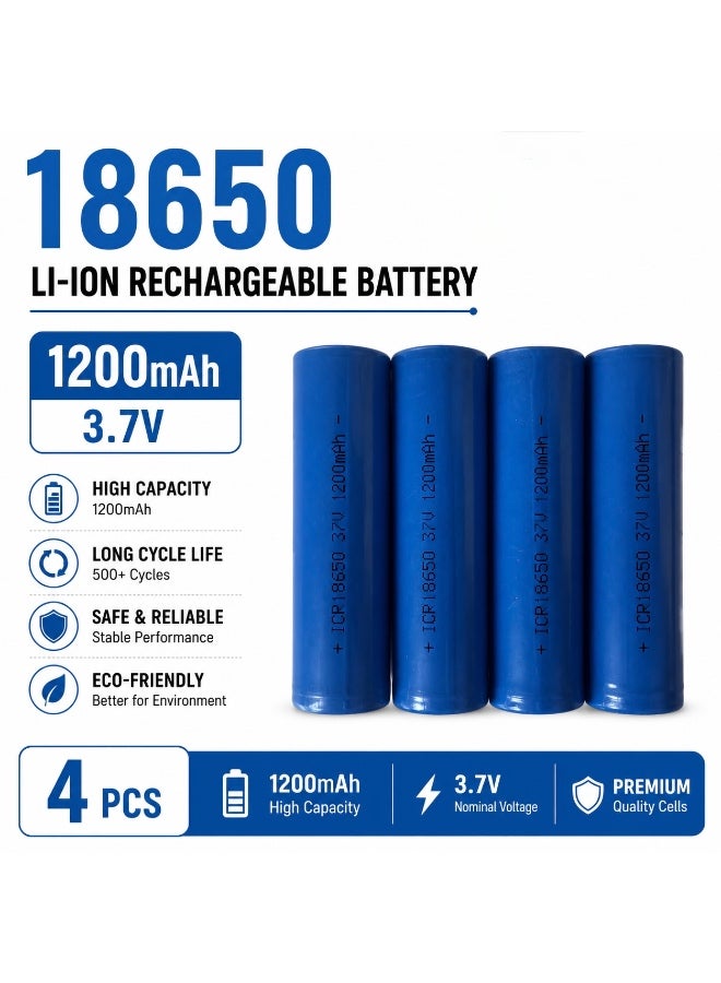 XZT XZT Xzt 18650 Rechargeable 1200mAh Z93E57D8D182542D9DE42Z
