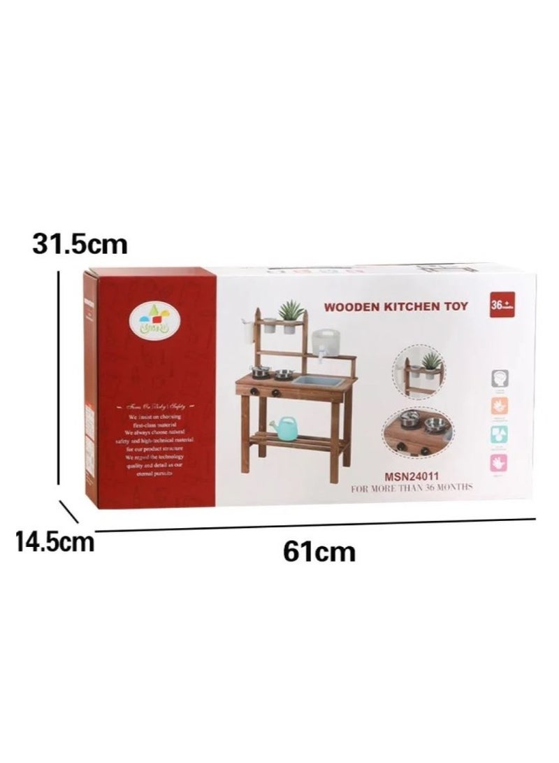 حسم مطبخ خشبي للاطفال - Image 3