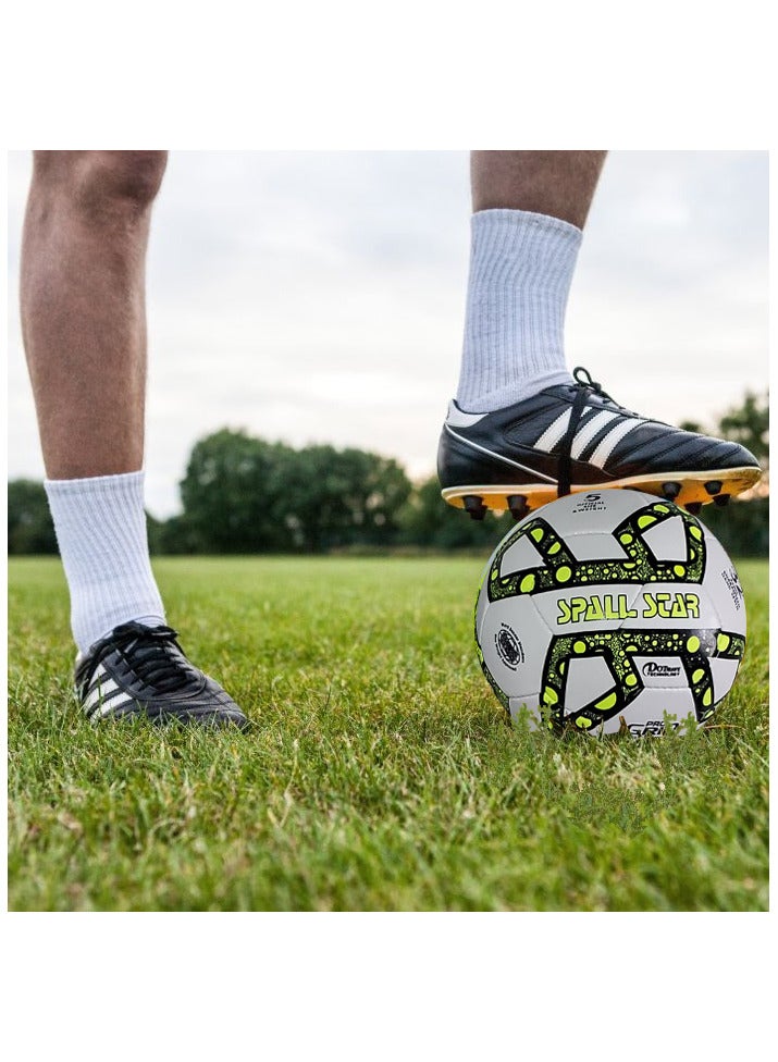 سبال كرة القدم كرة القدم لمباريات كأس العالم أفضل كرة مقاومة للماء للاستخدام في الأماكن المغلقة/الخارجية للتدريب الاحترافي ومطابقة الرجال والنساء للشباب والكبار - Image 2