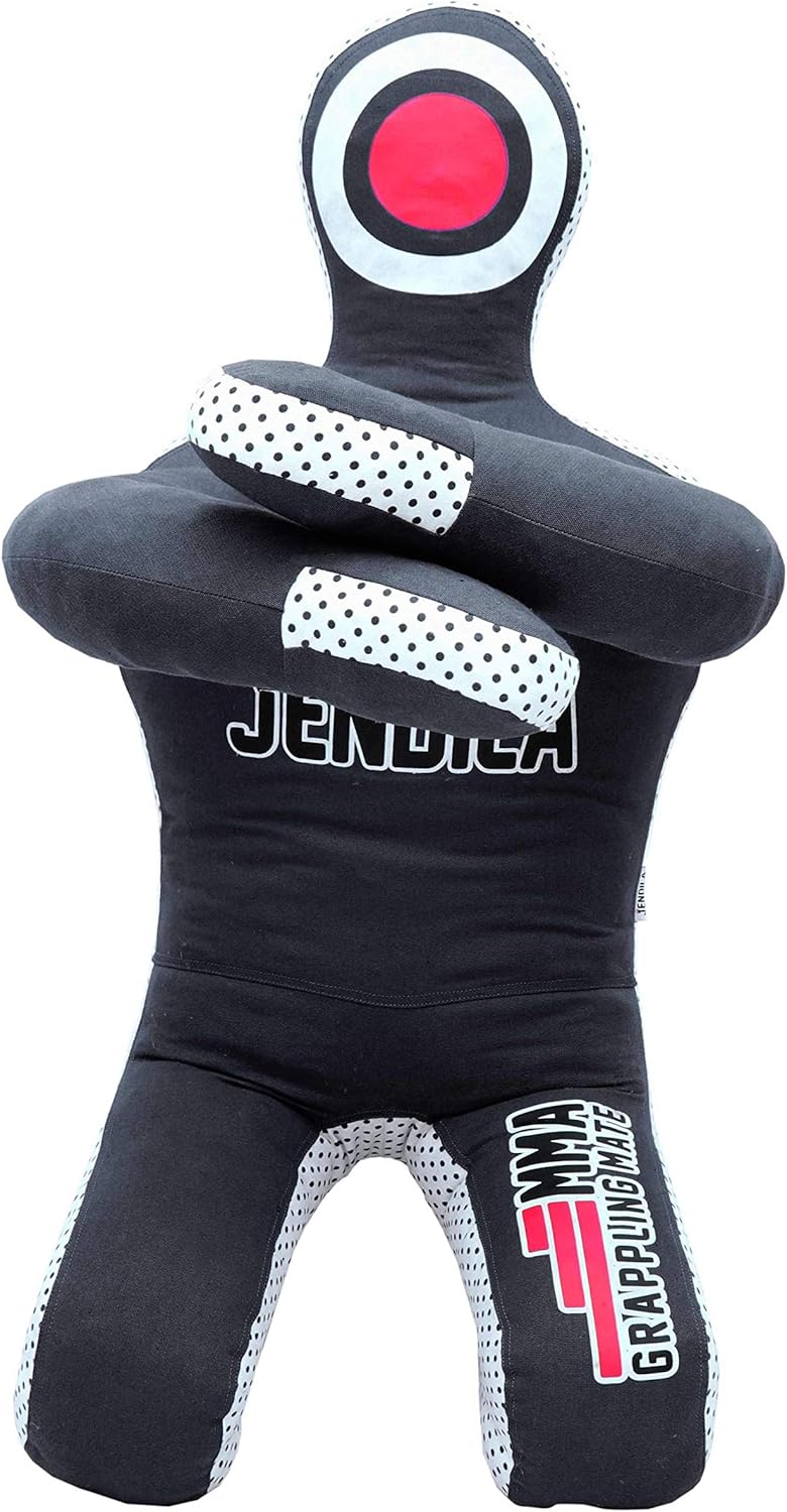Jendila دمية المصارعة MMA جيو جيتسو – دمية المصارعة – مصنوعة من أقمشة قماشية متينة – دمية MMA لتمارين متعددة غير مملوءة - Image 2