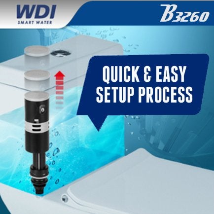 WDI Technology Co. Ltd. WDI B3260 Universal Fill Valve for Most Toilets - Image 2