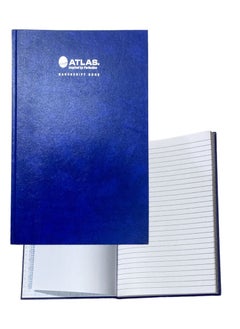 ATLAS Foolscap Size Manuscript Lined Register Book 96 Pages  - Image 1