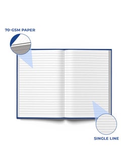 ATLAS Foolscap Size Manuscript Lined Register Book 96 Pages  - Image 4