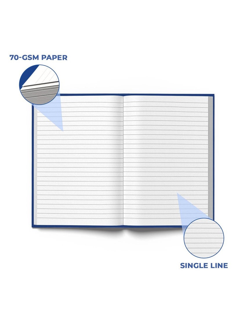 ATLAS Foolscap Size Manuscript Lined Register Book 96 Pages  - Image 4
