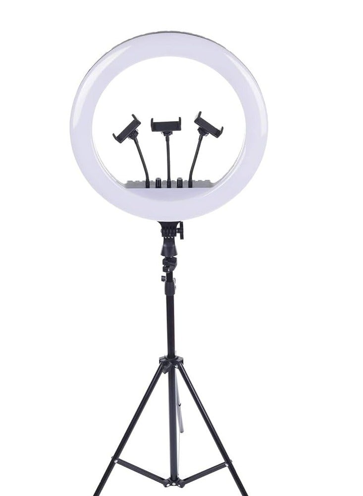 RL18 Inch Ring Light Tripod LED Soft Ring Light with Remote Control - Image 4