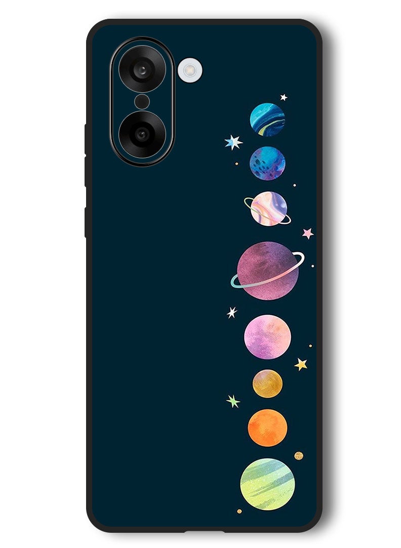 Theodor Case Compatible with OnePlus Nord CE 5 6.77 Inch Protection Shockproof Bumper Cover Space - Image 1