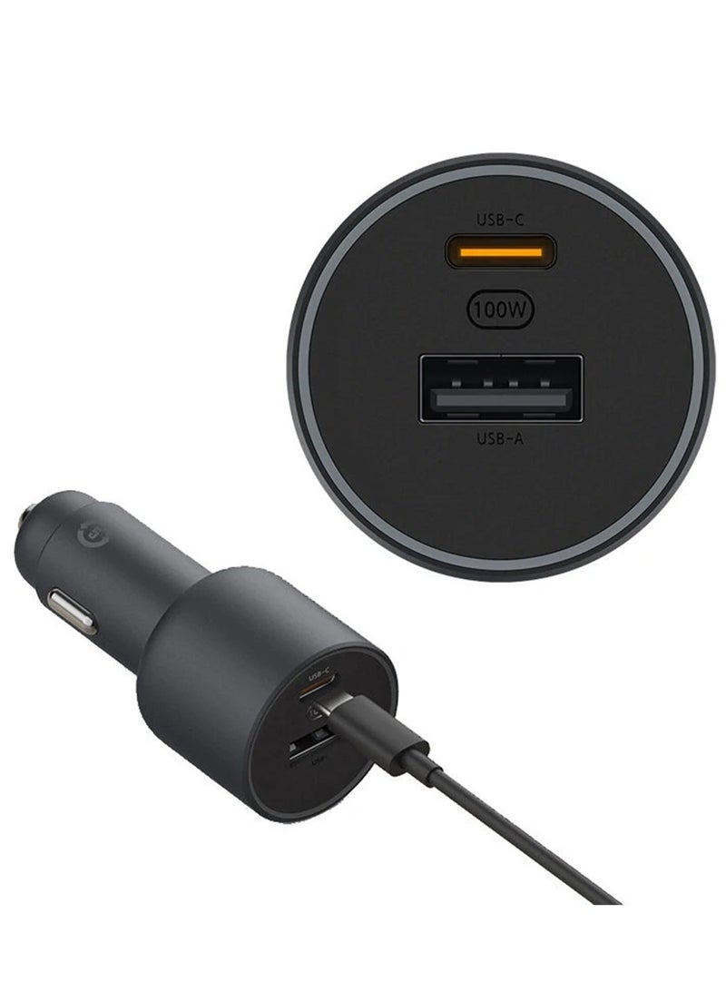 Xiaomi Mi 100W Car Charger Black - Image 2