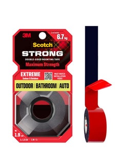 Scotch  Scotch 3M Scotch Extreme Double Sided Tape, 1M Holds 6.7Kg, Works On Uneven Surfaces, Weather Resistant, Works On Indoor, Outdoor, Auto Interior Surfaces  - Image 1