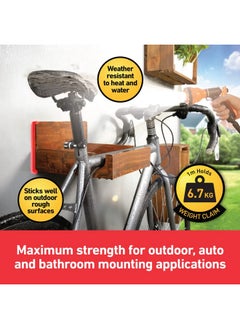 Scotch  Scotch 3M Scotch Extreme Double Sided Tape, 1M Holds 6.7Kg, Works On Uneven Surfaces, Weather Resistant, Works On Indoor, Outdoor, Auto Interior Surfaces  - Image 4
