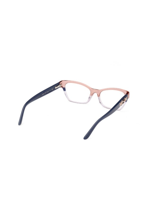 جس نظارة طبية بشكل مستطيل للنساء بأذرع من الأسيتات GU2979  مقاس 52 - Image 5