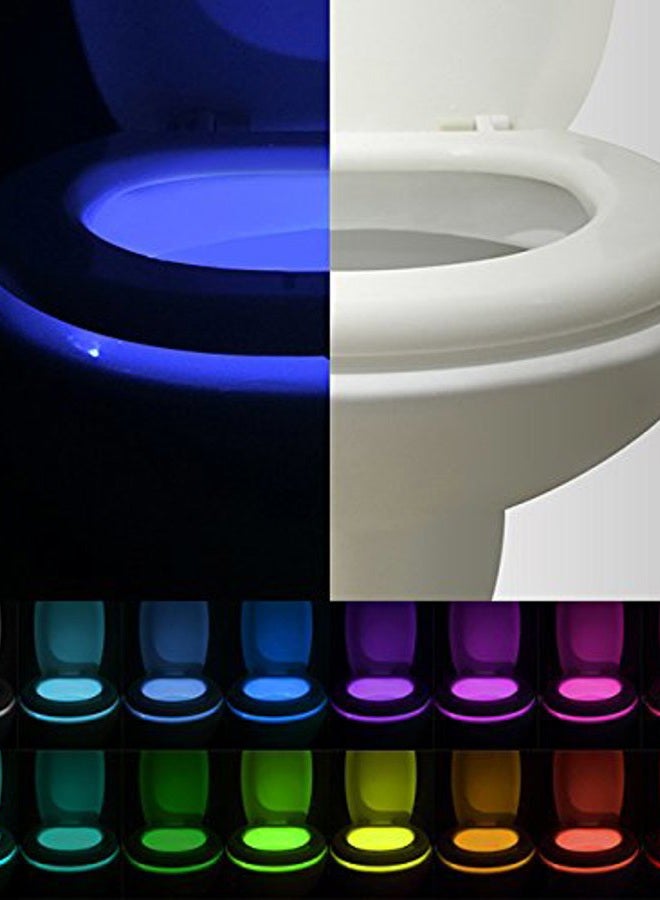 VINTAR [2-Packs] 16-Color Motion Sensor LED Toilet Night Light,Gag Gifts for Christmas, 5-Stage Dimmer, Light Detection. Gift Ideas. - Image 2