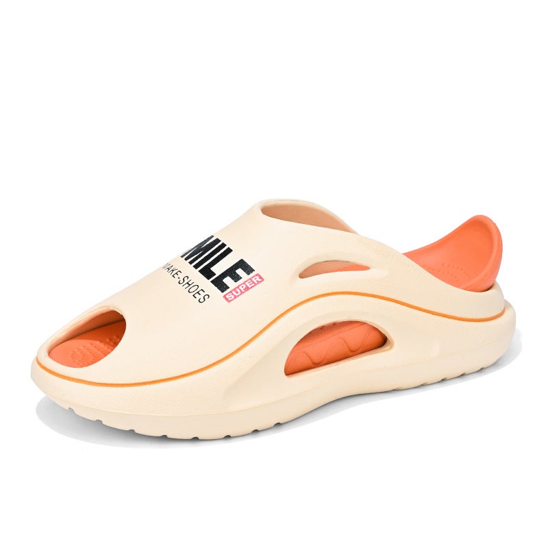 2024 Independent Station Outdoor Travel Slippers Plus Size Closed Toe Slippers - Image 2