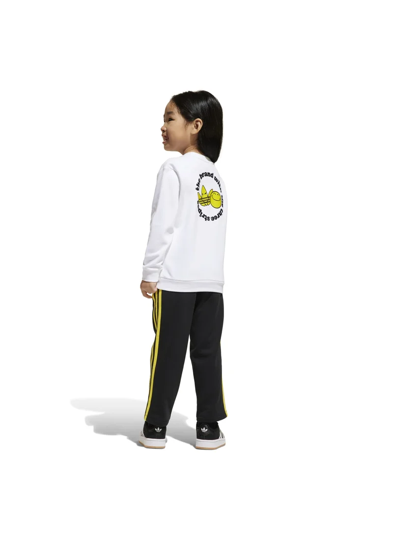 اديداس adidas CREW SET White Originals Kids SUITS