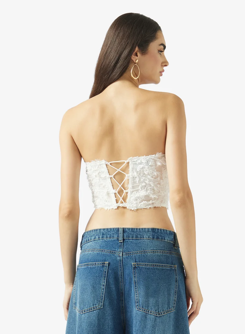 Ginger Sweetheart Neckline Corset Top