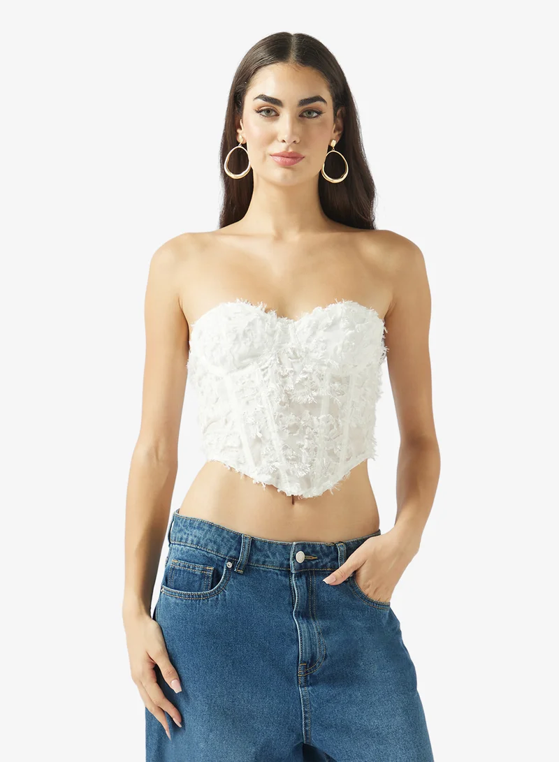 Ginger Sweetheart Neckline Corset Top