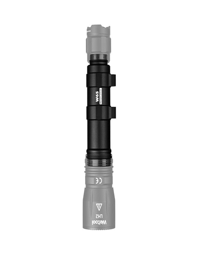 Weltool W65 Weapon Light Body for Surefire M600DF KE2-DF,Z68 Tailcap, DS00 or UE Rear Cap and Weltool LH Series Light Head,PM4 Mounts (Black) - Image 2