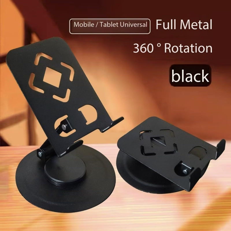 Black 360 Degree Rotating Tablet Stand Holder For Drawing And Video Conferencing - Image 3