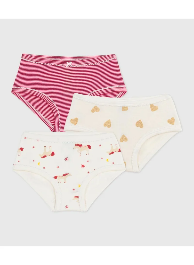 بيتي باتو بنطلون قطن مطبوع بخصر مرتفع للأطفال