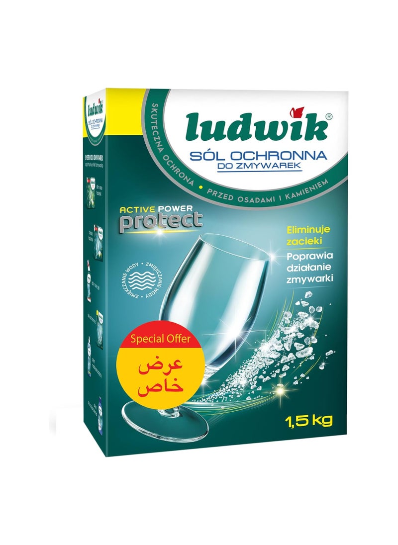 ludwik - Ludwik Dishwasher Protectant Salt, 1.5 kg - Image 1