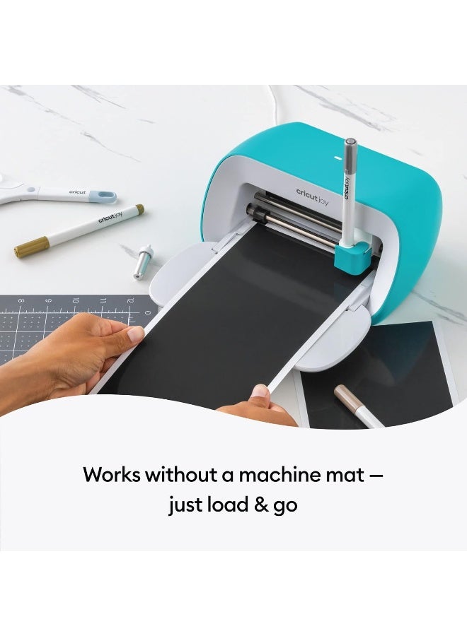 Cricut Smart Removable Vinyl (5.5Inx13In Black) For Joy Machine - Matless Cutting For Shapes Up To 4Ft & Repeated Cuts Up To 20Ft - Image 3