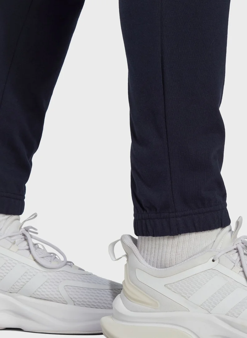 Adidas Essential Logo Tapered Sweatpants