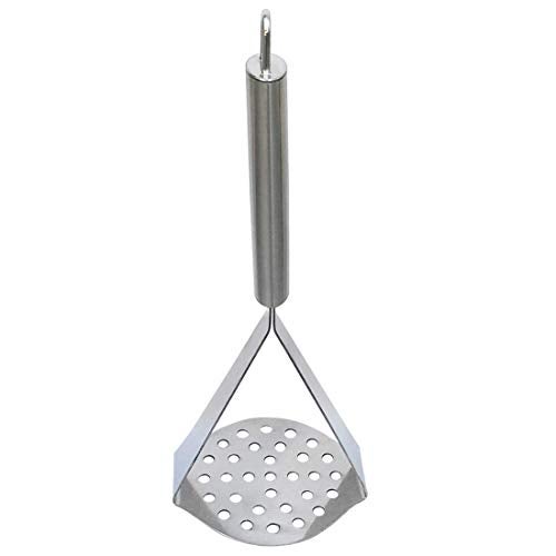 Brunchy Pav Bhaji Vegetable Smasher - Premium Potato Masher Stainless Steel, Durable Masher Stainless Steel for Effortless Cooking, Multifunctional Baby Food Masher - Image 1