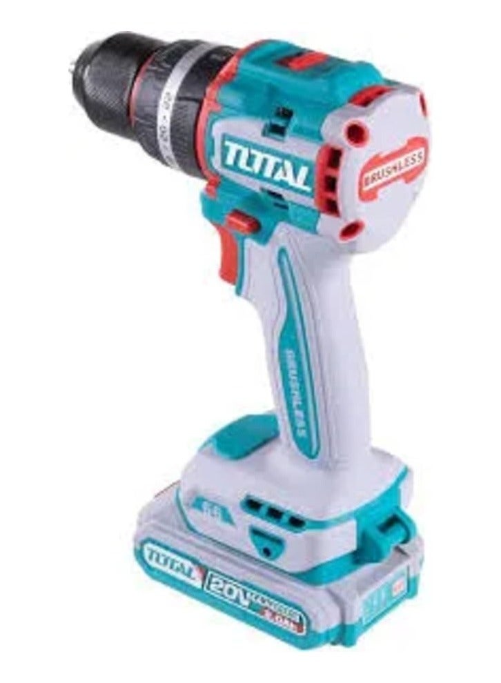 توتال مثقاب لاسلكي 20 فولت 66 نيوتن بدون بطارية وشاحن - Image 2