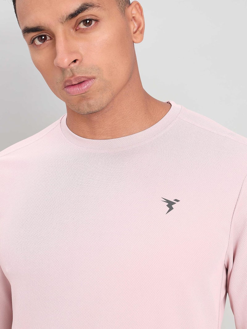 TECHNOSPORT Quickdry Mens Slimfit Roundneck Fullsleeve T-Shirt Odourfree Breathable UV Protection | Onion, L | MTOR17OINLAR - Image 4