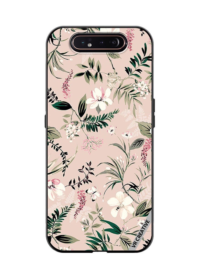 Protective Case Cover For Samsung Galaxy A80 Whitpi Design Multicolour