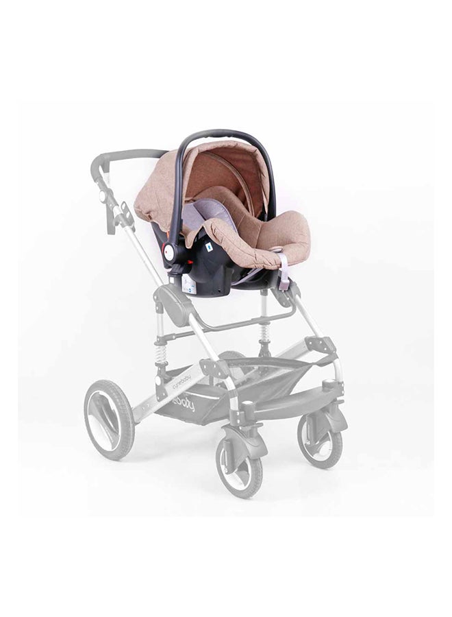 Cynebaby Safety Car Seat With Stroller Adaptor - Camel - Image 5