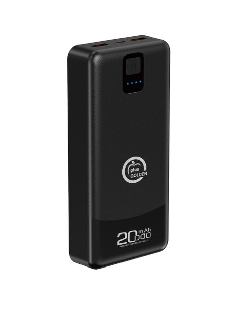 A large-capacity 20,000mAh power bank provides a long-lasting experience without the need for frequent charging. It features a Lightning port and supports fast charging.