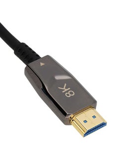 Zero 8K Fiber Optic HDMI Cable 50M HDMI Lead-Ultra High-Speed 48Gbps v2.1 Cord Support 8K@60Hz, 4K@120HZ, 4320p, 4:4:4, HDR10+, HDCP 2.2, 3D, eARC for Roku Box, Home Theater, PS4, PS3, Projector  - Image 1