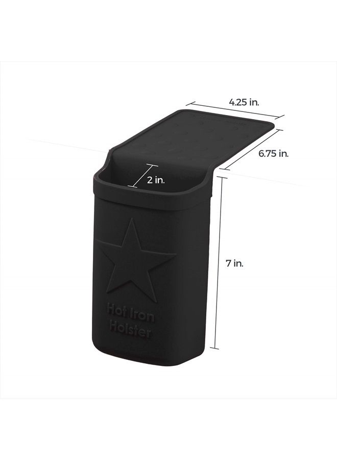 Holster Brands Hot Flat Iron / Curling Iron / Hair Tools Holder, Organizer, Travel Pouch, Black - Image 3